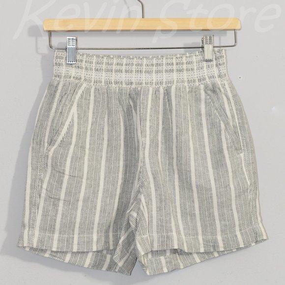 Black NWT Ladies'‎ Linen Blend Short Briggs - Picture 5 of 6
